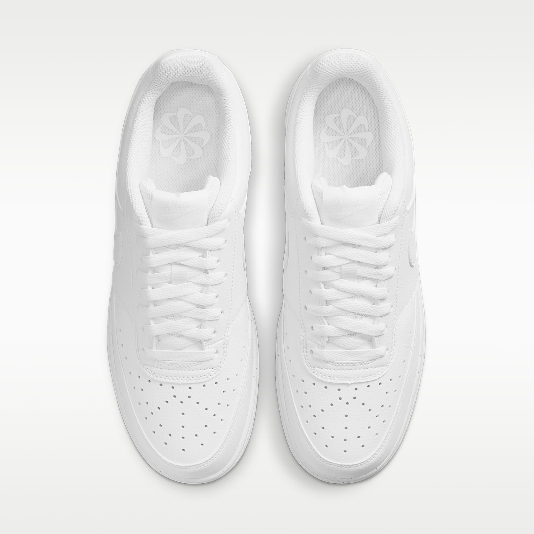 Nike Court Vision Low Next Nature Herrenschuh – Weiß/Weiß/Weiß
