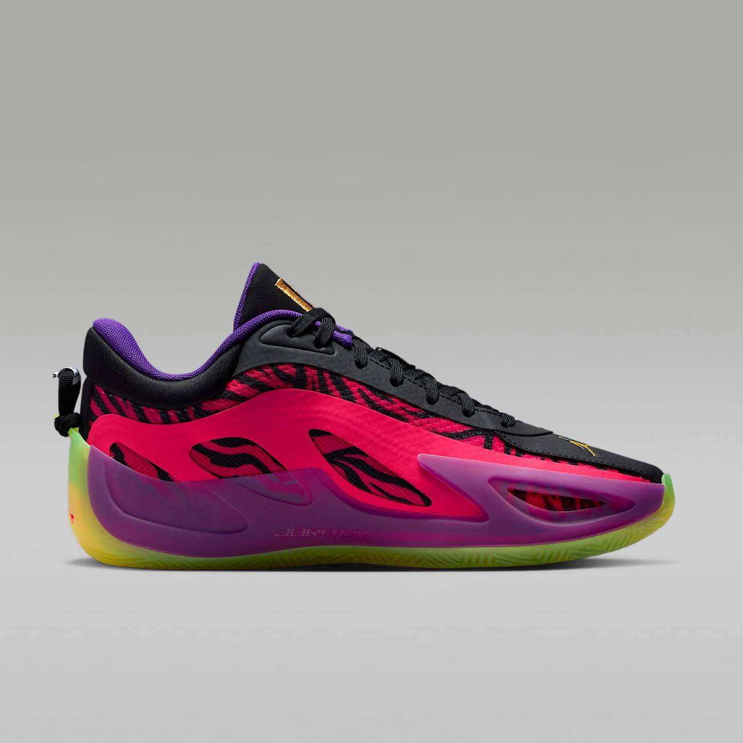Jordan Heir Series 2 "Oh Sheila" Basketballschuh – Red Orbit/Voltage Purple/Volt/Schwarz