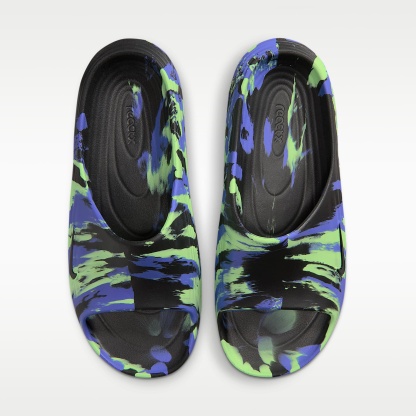 Nike ReactX Rejuven8 SE Slides (Herren) – Schwarz/Lime Blast/Sapphire/Schwarz