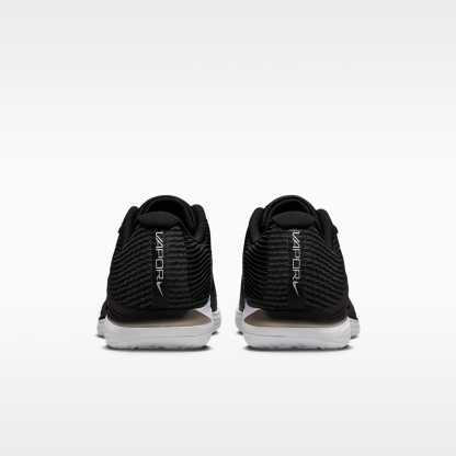 Nike Vapor 12 Clay Court Tennisschuh (Herren) – Schwarz/Dark Smoke Grey/Weiß
