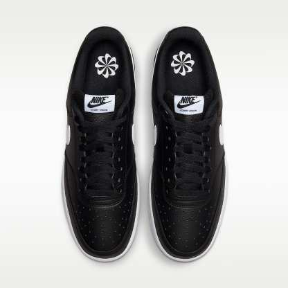 Nike Court Vision Low Next Nature Herrenschuh – Schwarz/Schwarz/Weiß