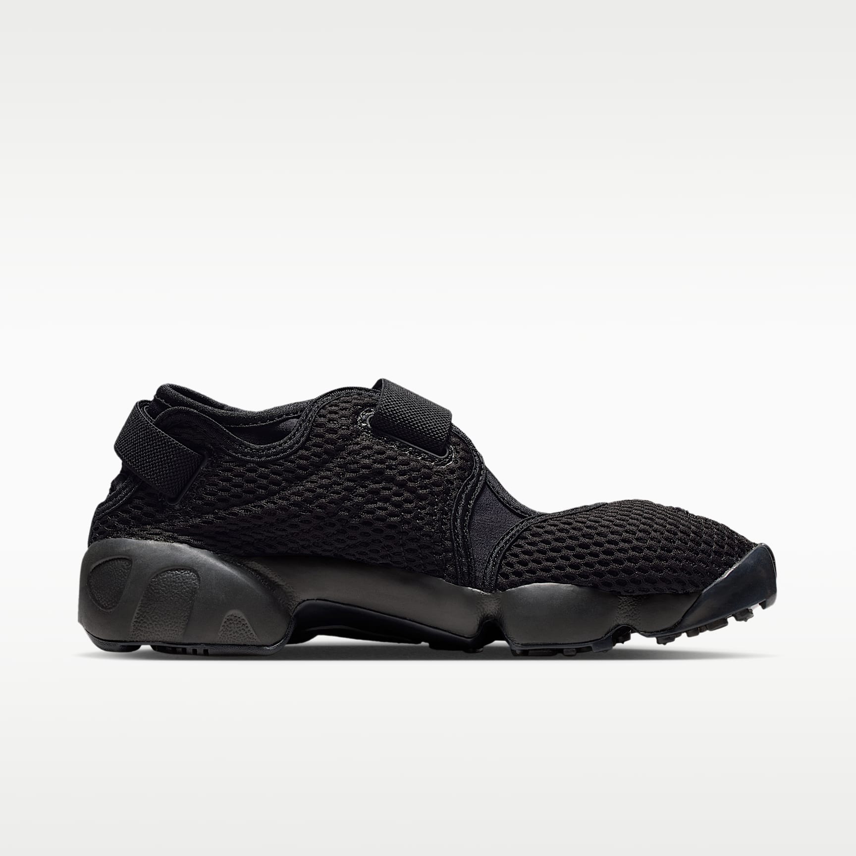 Nike Air Rift Mesh Schuh (Damen) – Schwarz/Weiß/Schwarz