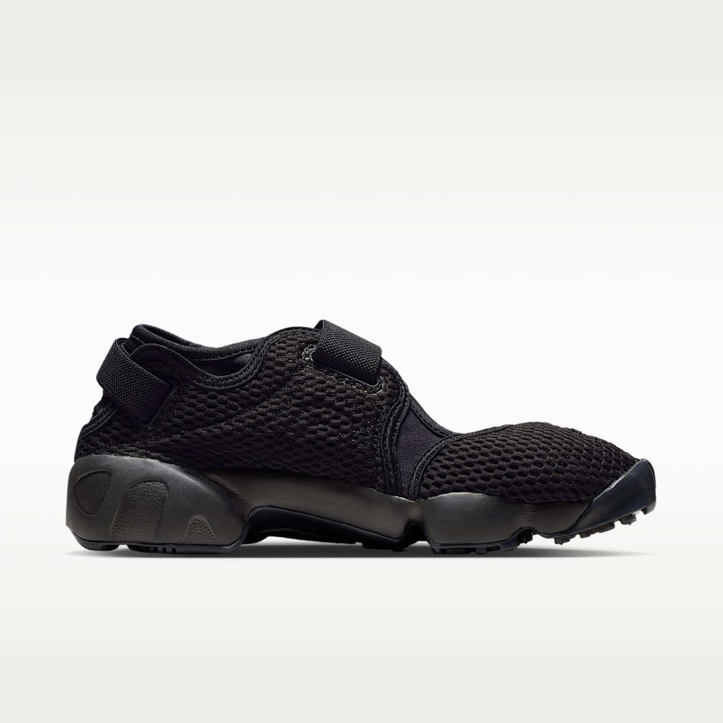 Nike Air Rift Mesh Schuh (Damen) – Schwarz/Weiß/Schwarz