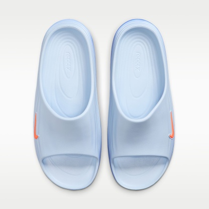 Nike ReactX Rejuven8 Slides (Herren) – Hydrogen Blue/Blue Crystal/Lapis/Total Orange