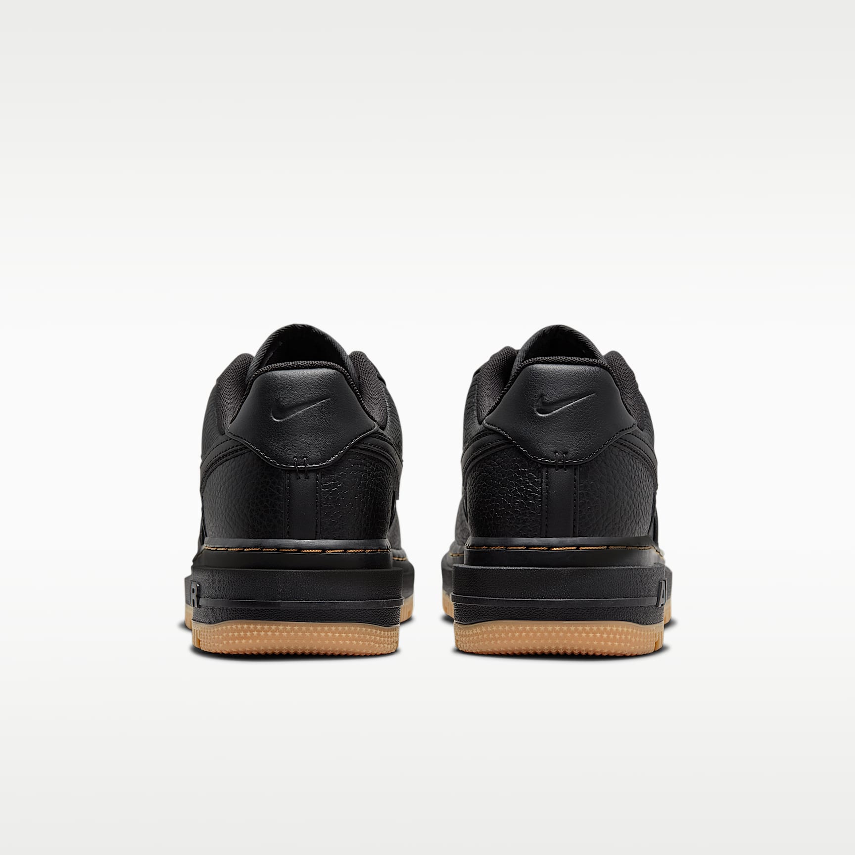 Nike Air Force 1 Luxe Herrenschuh – Schwarz/Bucktan/Gum Yellow/Schwarz