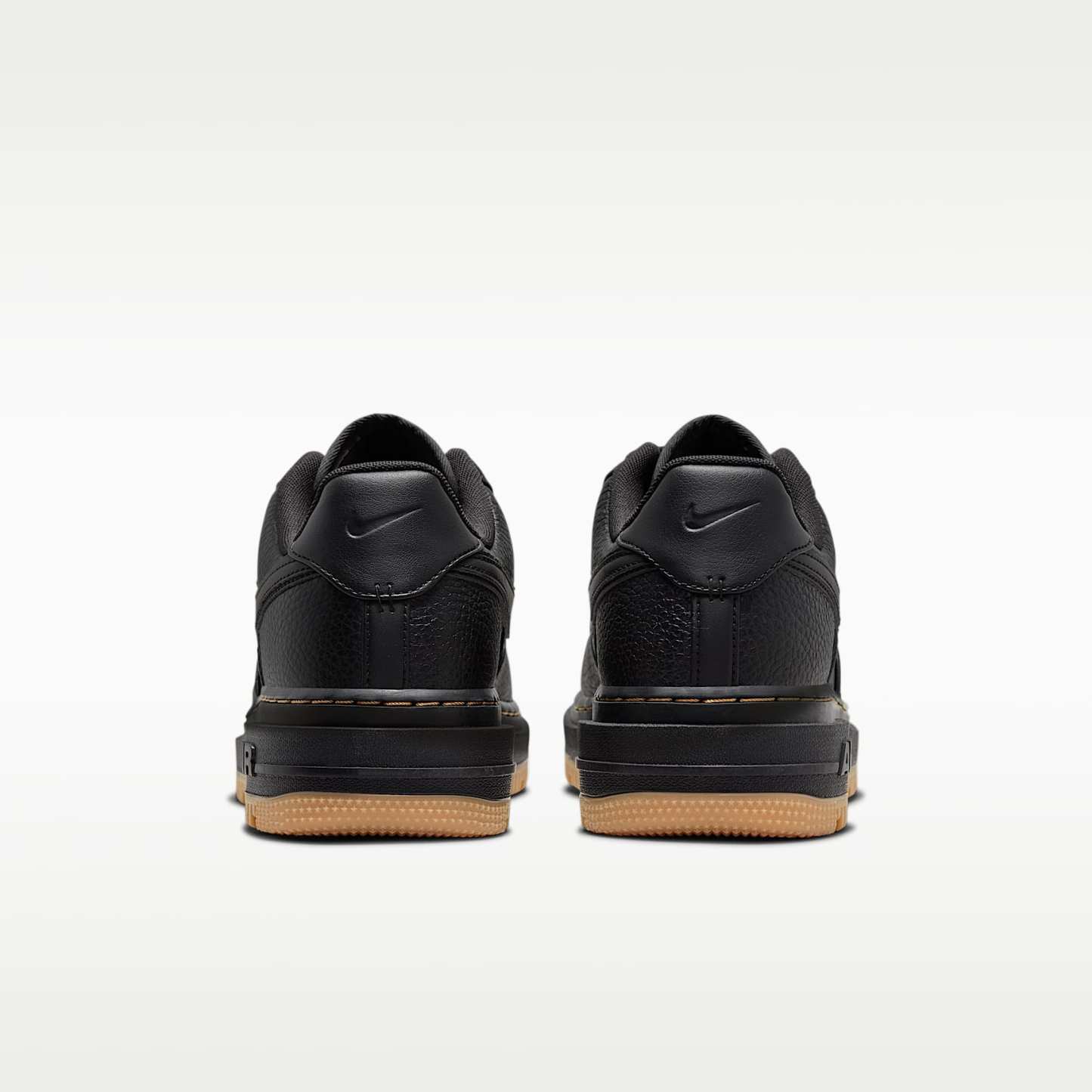 Nike Air Force 1 Luxe Herrenschuh – Schwarz/Bucktan/Gum Yellow/Schwarz