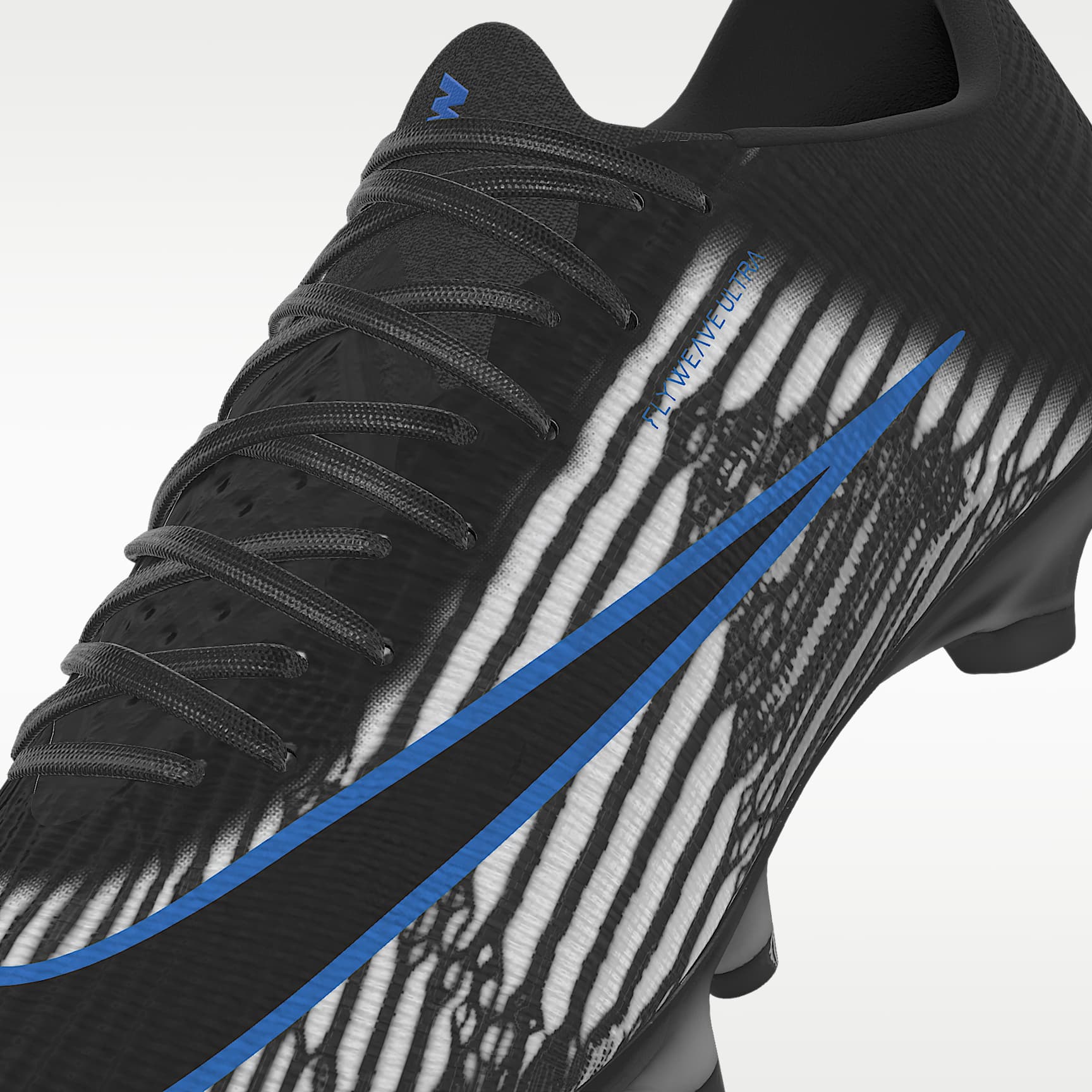 Nike Mercurial Superfly 11 Elite By You personalisierbarer Low-Top-Fußballschuh für Kunstrasen – Schwarz/Schwarz [4172670494]