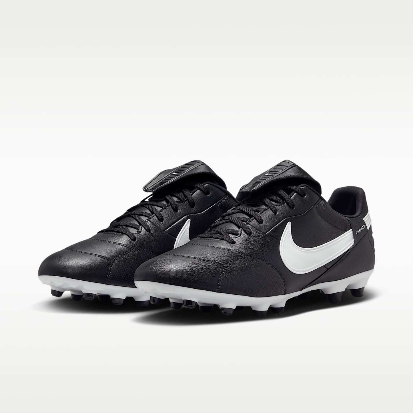 Nike Premier 3 FG Low-Top Fußballschuh – Schwarz/Weiß