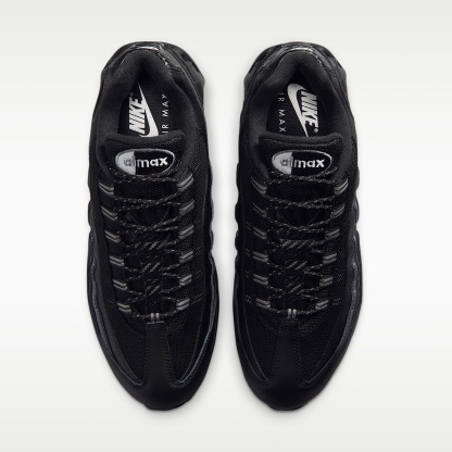 Nike Air Max 95 Big Bubble Schuh (Herren) – Schwarz/Metallic Silver/Cool Grey/Weiß