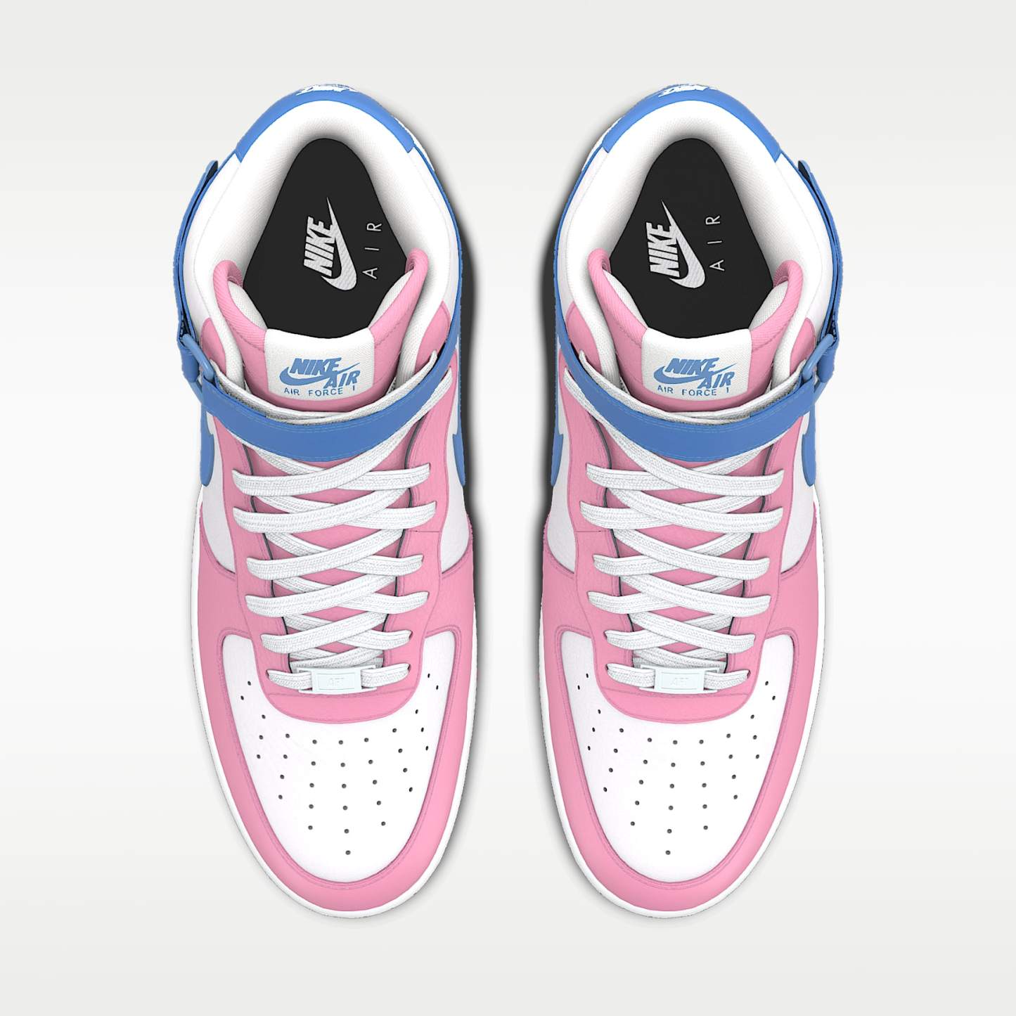 Nike Air Force 1 Mid By You personalisierbarer Damenschuh – Multi-Color/Multi-Color/Multi-Color [4523234192]