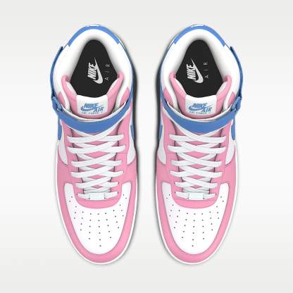 Nike Air Force 1 Mid By You personalisierbarer Damenschuh – Multi-Color/Multi-Color/Multi-Color [4523234192]