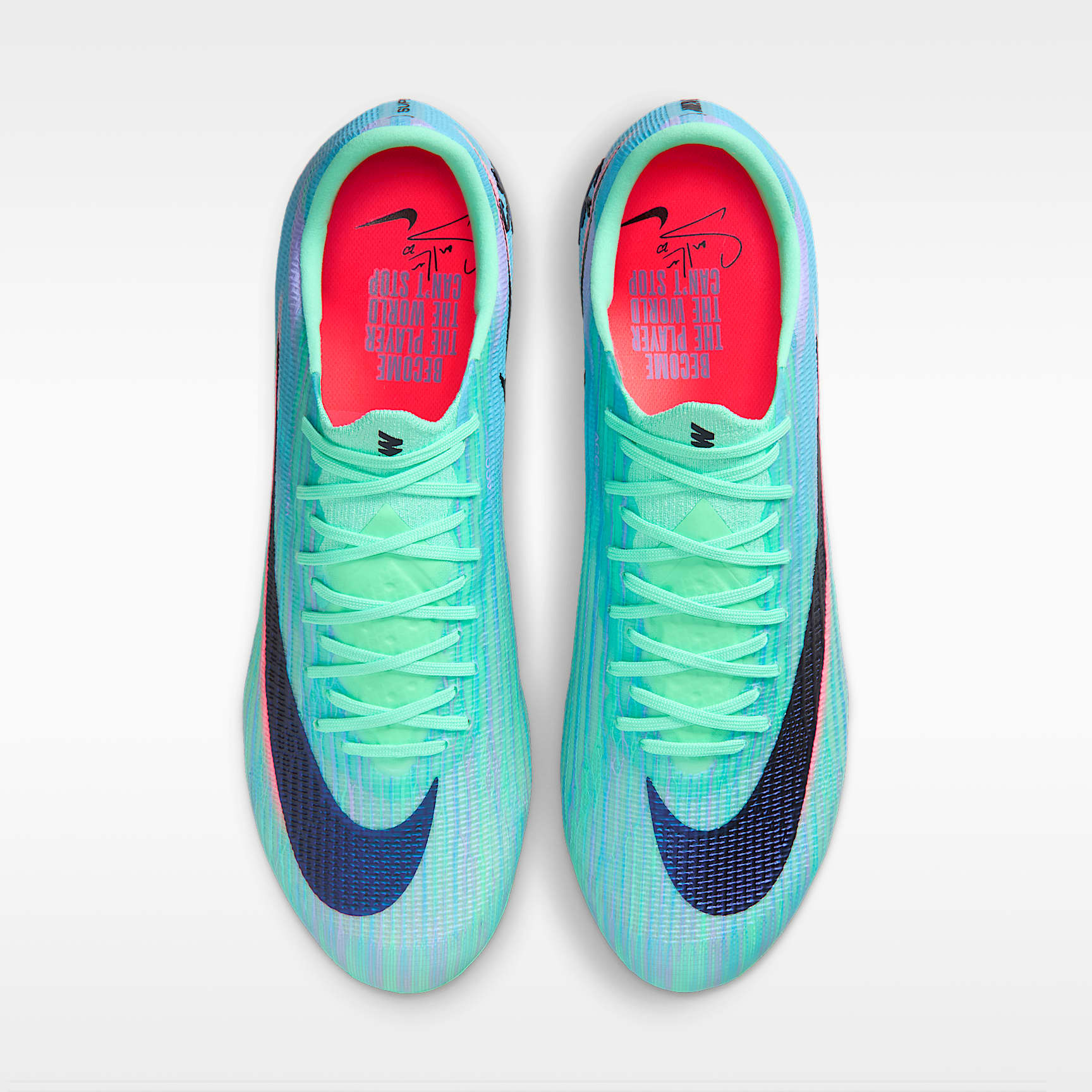 Nike Mercurial Superfly 11 Elite „Sam Kerr“ Low-Top-Fußballschuh für normalen Rasen – Green Glow/Fuchsia Dream/Lagoon Pulse/Schwarz