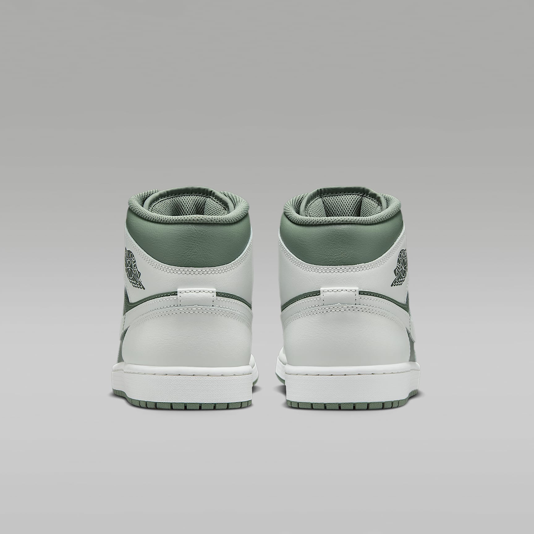 Air Jordan 1 Mid Herrenschuh – Summit White/Vintage Lichen