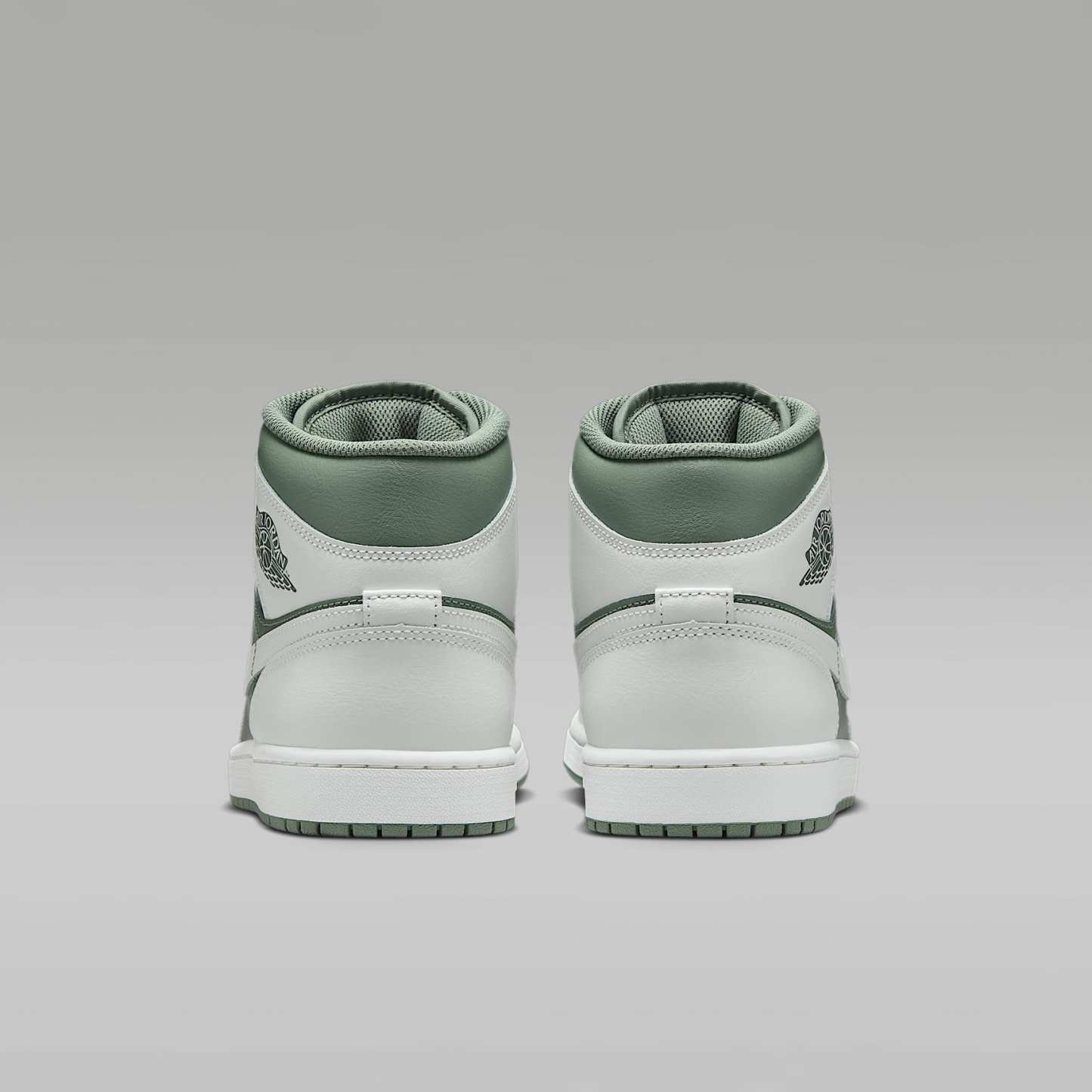 Air Jordan 1 Mid Herrenschuh – Summit White/Vintage Lichen