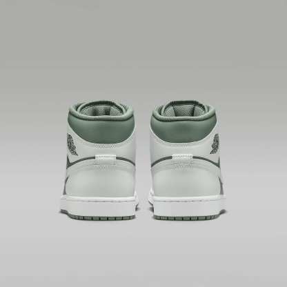 Air Jordan 1 Mid Herrenschuh – Summit White/Vintage Lichen