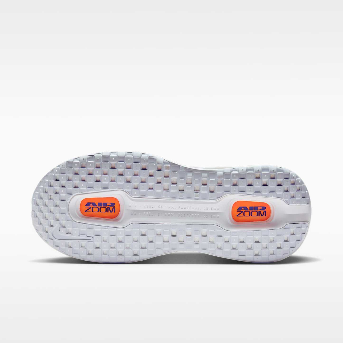 Nike Vomero Premium Straßenlaufschuh (Herren) – Weiß/Total Orange/Laser Orange/Lapis