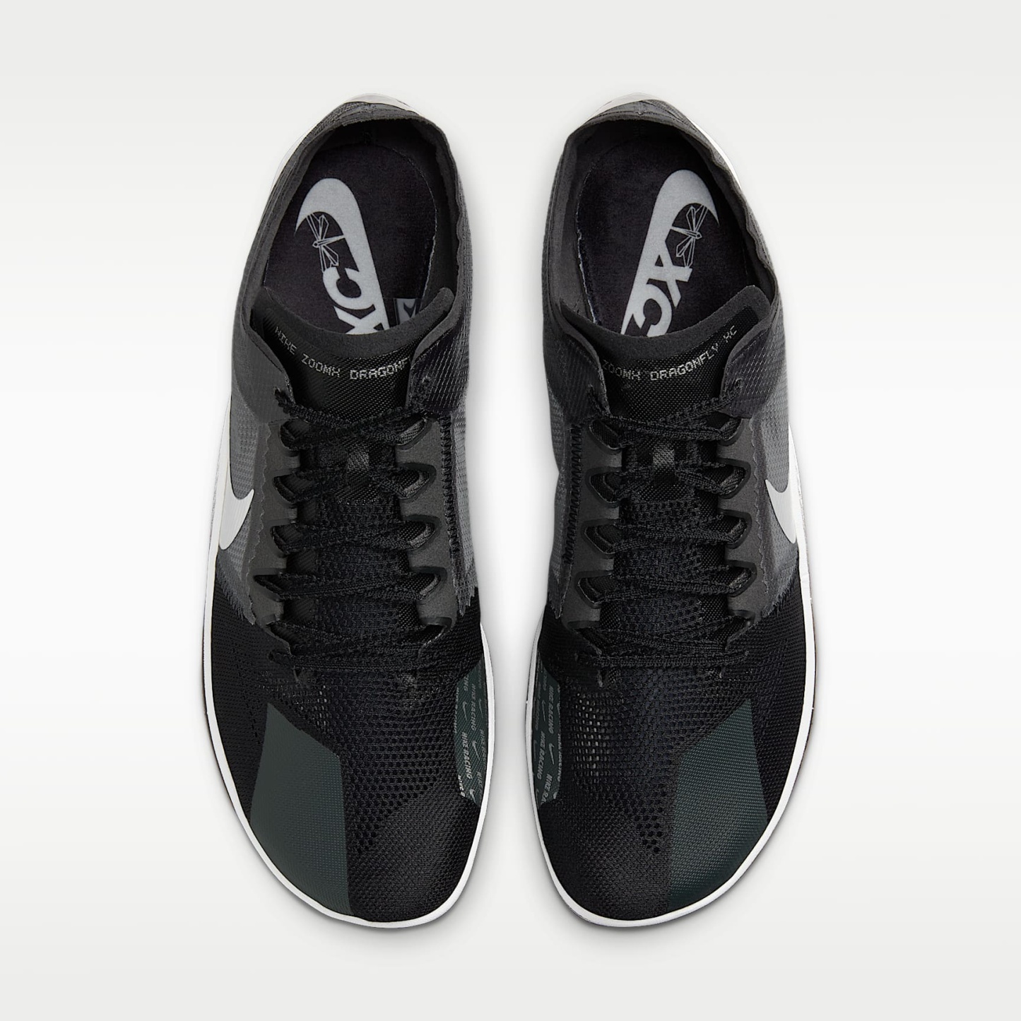Nike Dragonfly XC Cross-Country-Spikes – Schwarz/Dark Smoke Grey/Weiß/Metallic Silver