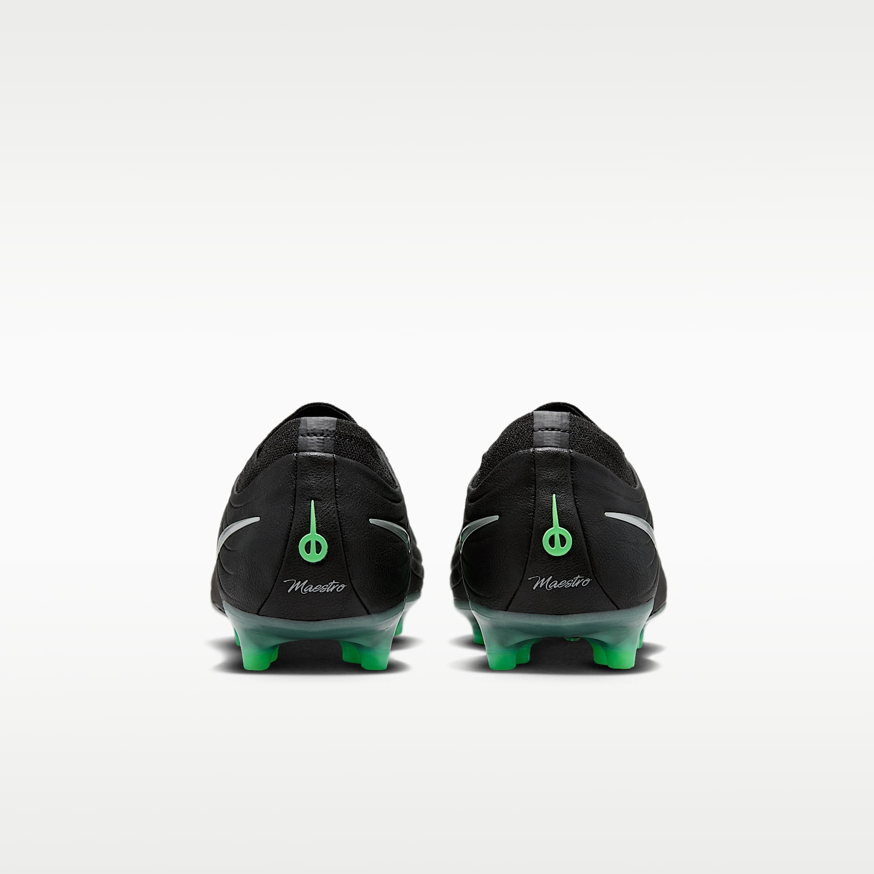 Nike Tiempo Maestro Elite Low Top Fußballschuh für Kunstrasen – Schwarz/Schwarz/Illusion Green