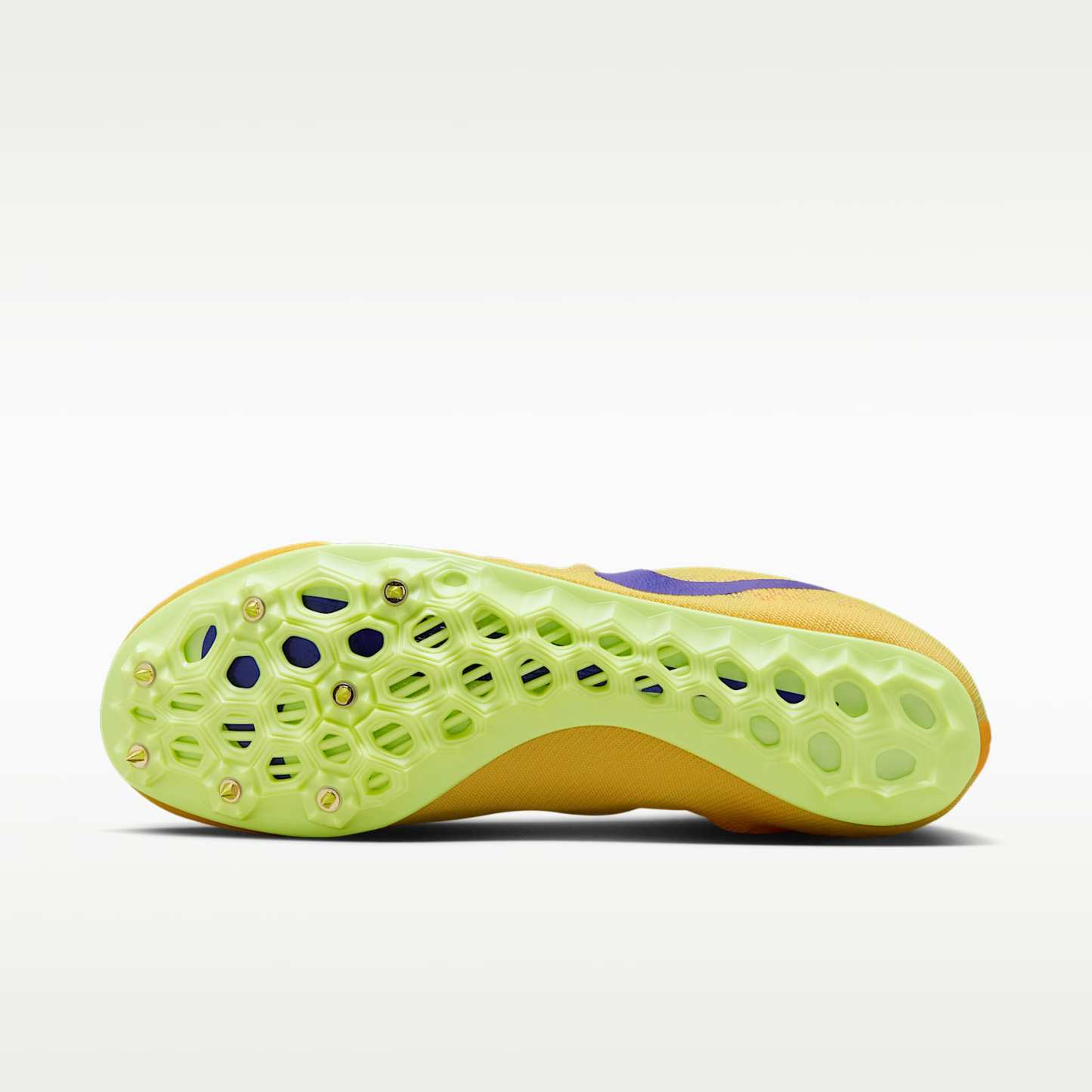 Nike Zoom Ja Fly 4 Laufspikes für Sprints – Citron Pulse/Volt Ice/University Gold/Indigo Burst