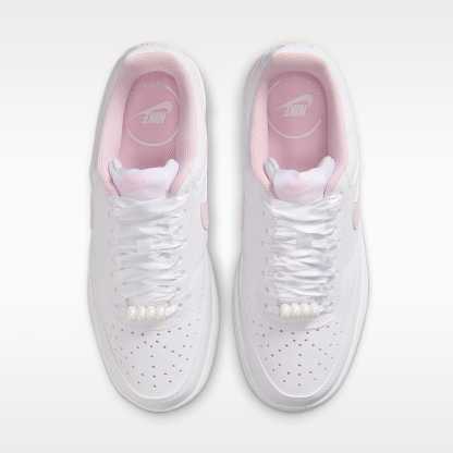 Nike Court Vision Low Schuh (Damen) – Weiß/Pink Foam
