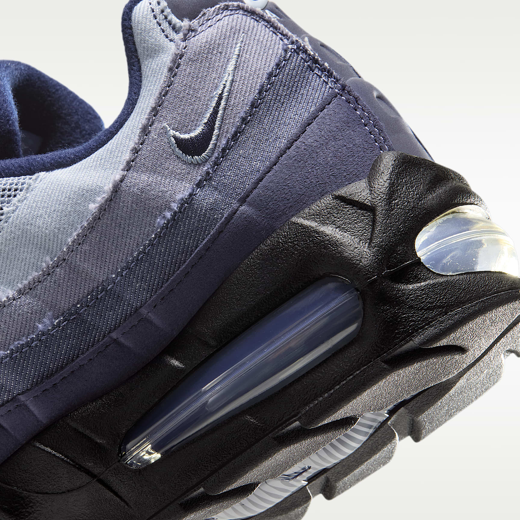 Nike Air Max 95 Big Bubble Schuh (Herren) – Ashen Slate/Midnight Navy/Light Armory Blue/Light Armory Blue