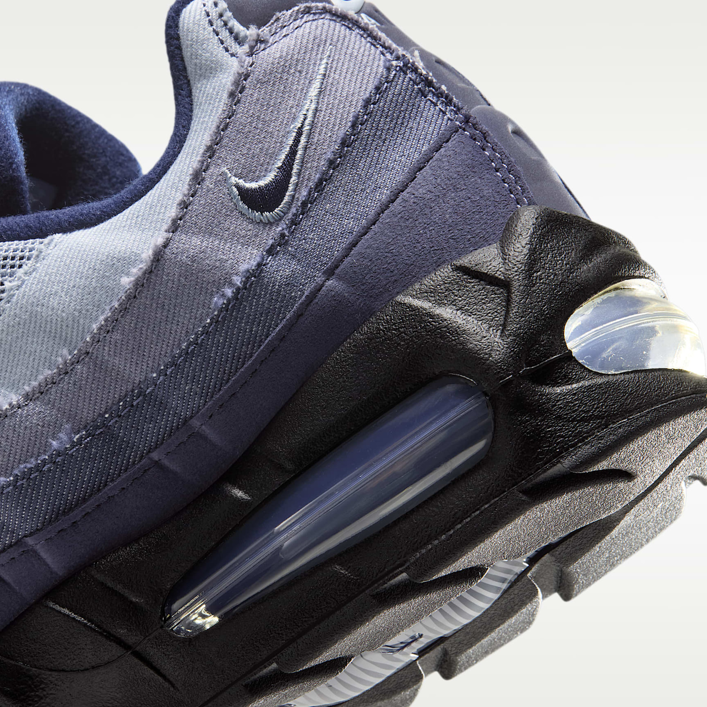Nike Air Max 95 Big Bubble Schuh (Herren) – Ashen Slate/Midnight Navy/Light Armory Blue/Light Armory Blue
