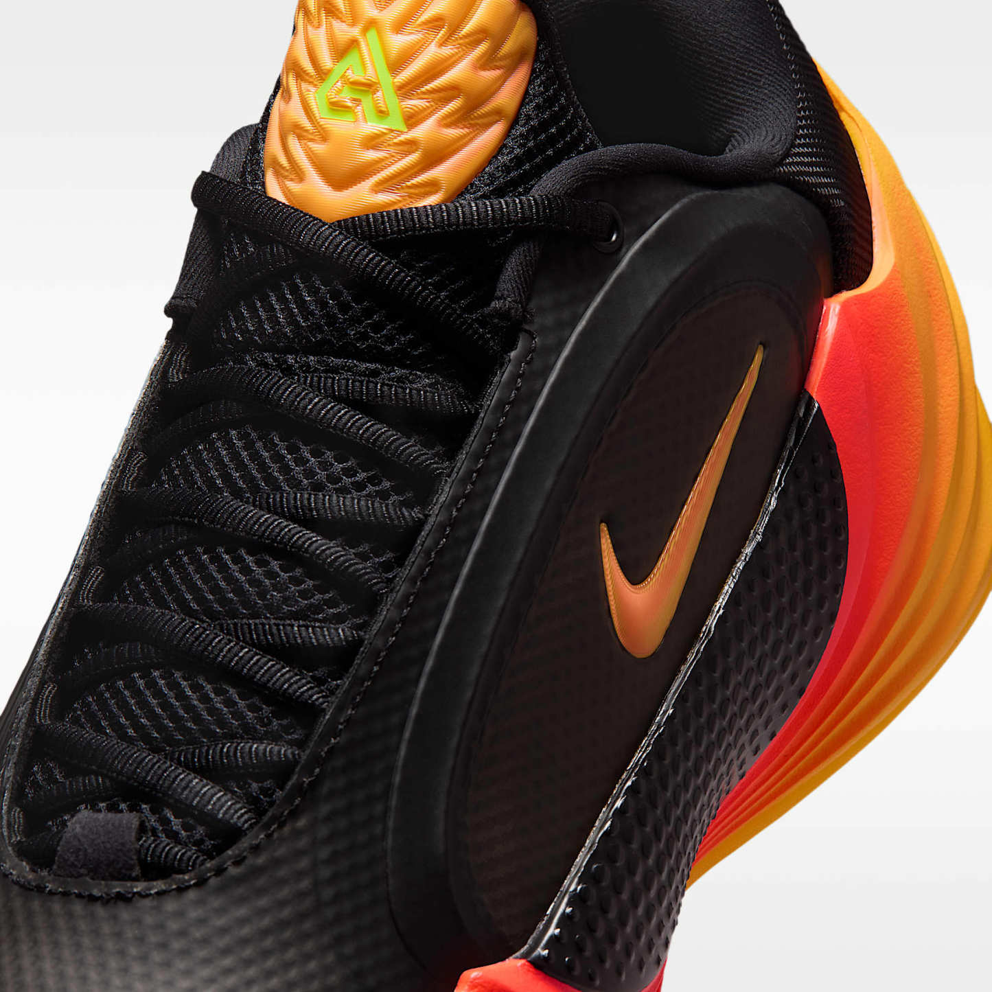 Giannis Freak 8 "Buckitos" Basketballschuh – Schwarz/Laser Crimson/Metallic Silver/Laser Orange