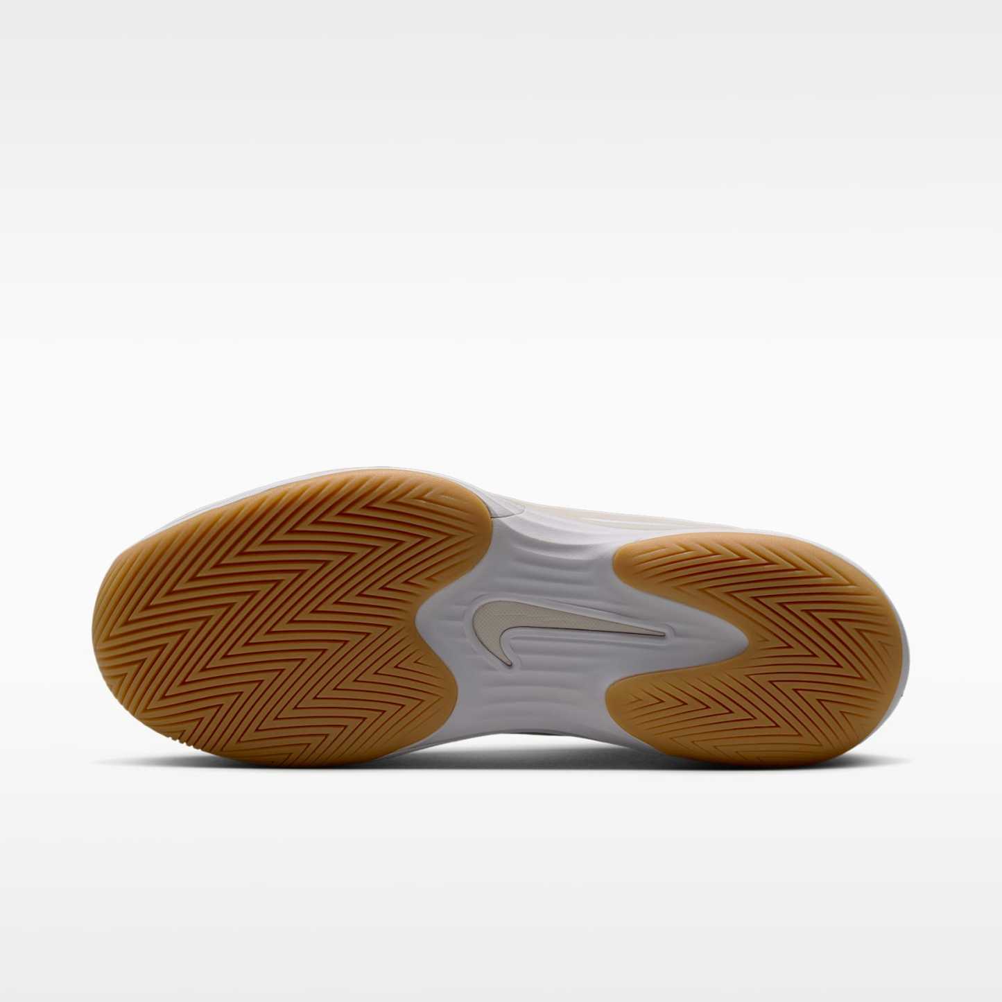 Nike Vapor 12 Tennisschuh für Hartplätze (Damen) – Weiß/Summit White/Linen/Light Orewood Brown