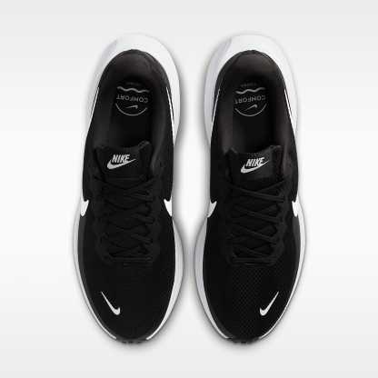 Nike Revolution 8 Straßenlaufschuh (Herren) – Schwarz/Schwarz/Weiß