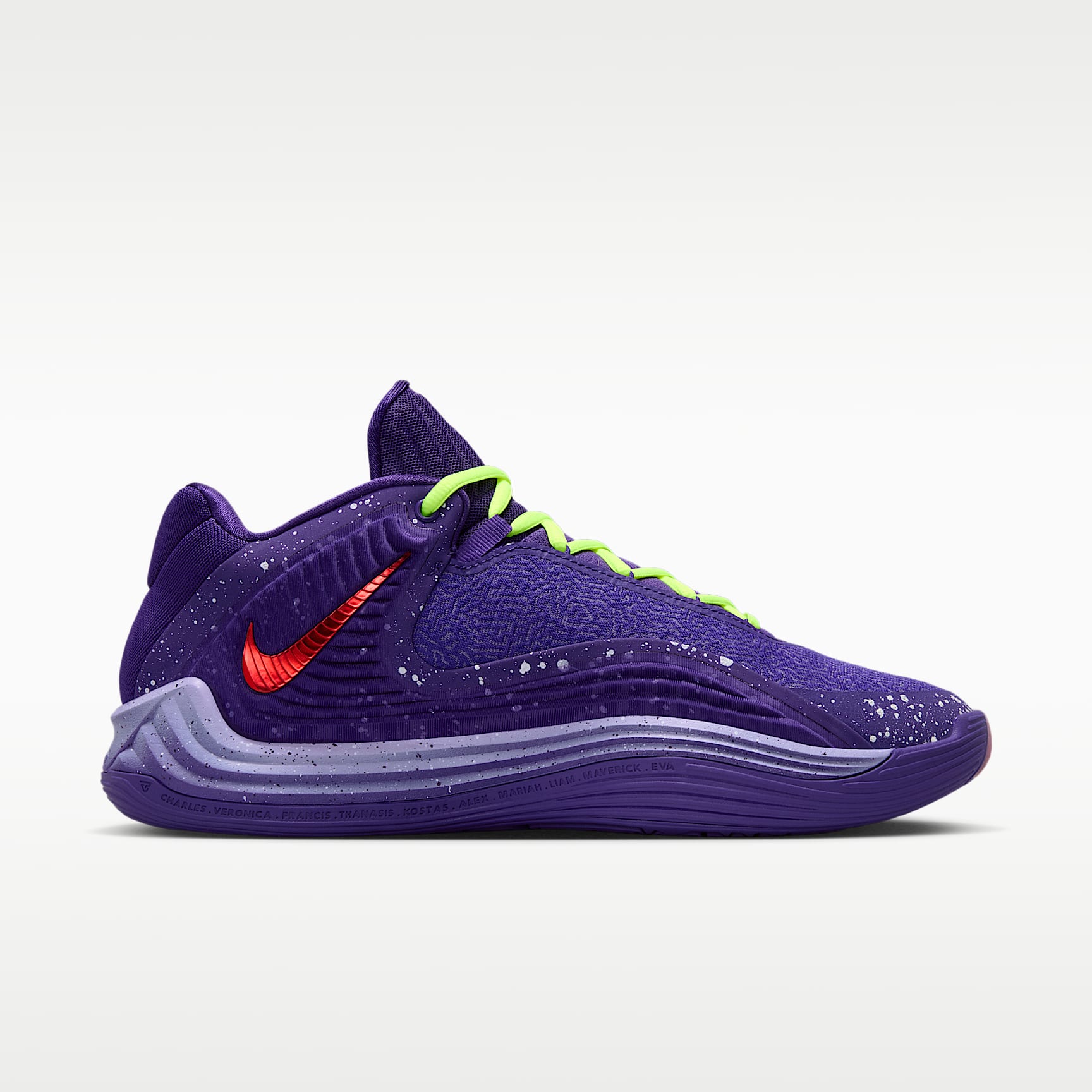 Giannis Freak 7 "Snow Pack" Basketballschuh – Court Purple/Hydrangeas/Green Strike/Bright Crimson