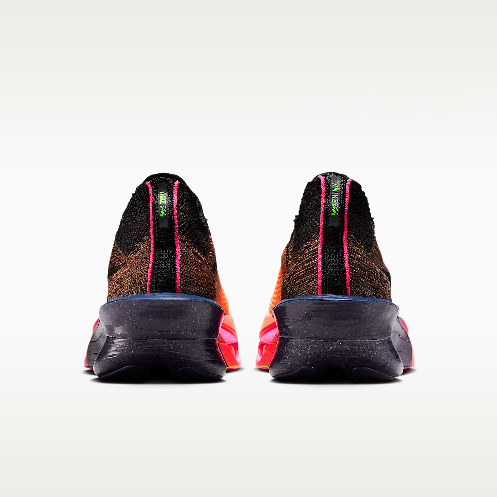 Nike Alphafly 3 Glam Laufschuhe für Straßenwettkämpfe (Damen) – Orange Pulse/Purple Dynasty/Electric Green/Schwarz