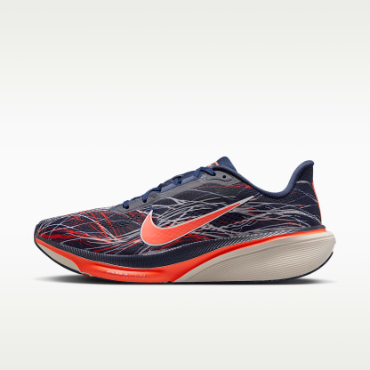 Nike Pegasus 42 Straßenlaufschuh (Herren) – Obsidian/Light Bone/Bright Crimson/Dynamic Yellow