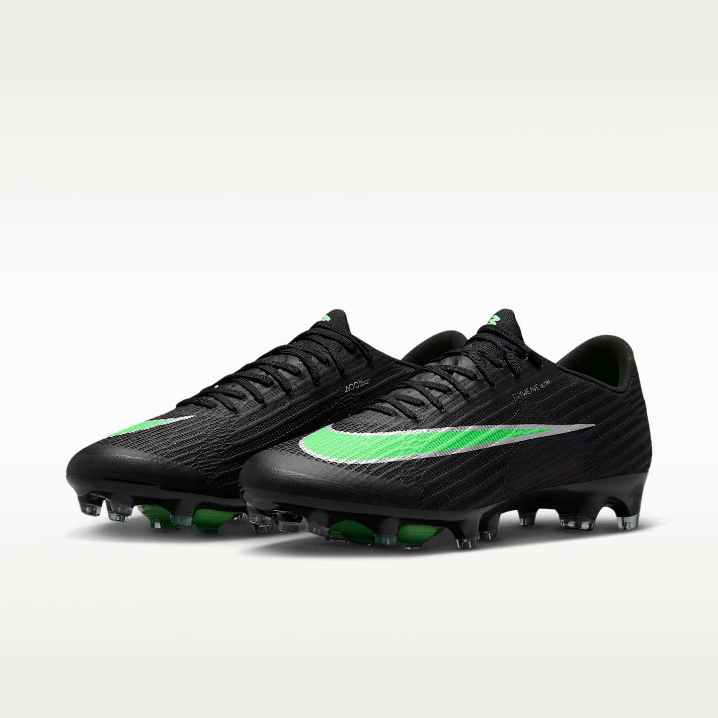 Nike Mercurial Superfly 11 Elite Low-Top-Fußballschuh für Kunstrasen – Schwarz/Schwarz/Illusion Green