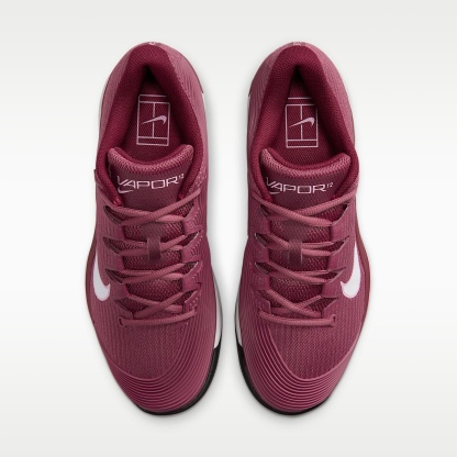 Nike Vapor 12 Tennisschuh für Hartplätze (Damen) – Pink Smoke/Vast Grey/Schwarz/Weiß