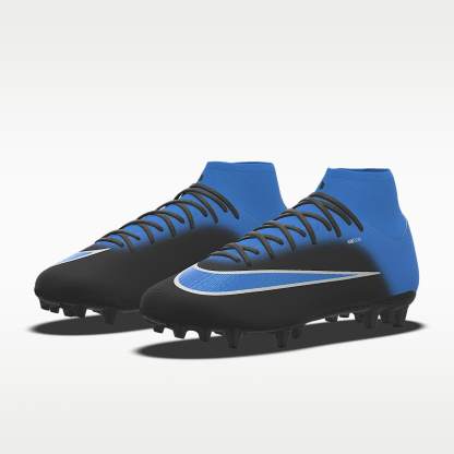 Nike Mercurial Superfly 11 Academy By You personalisierbarer High-Top-Fußballschuh für Kunstrasen – Multi-Color/Multi-Color [7228233061]