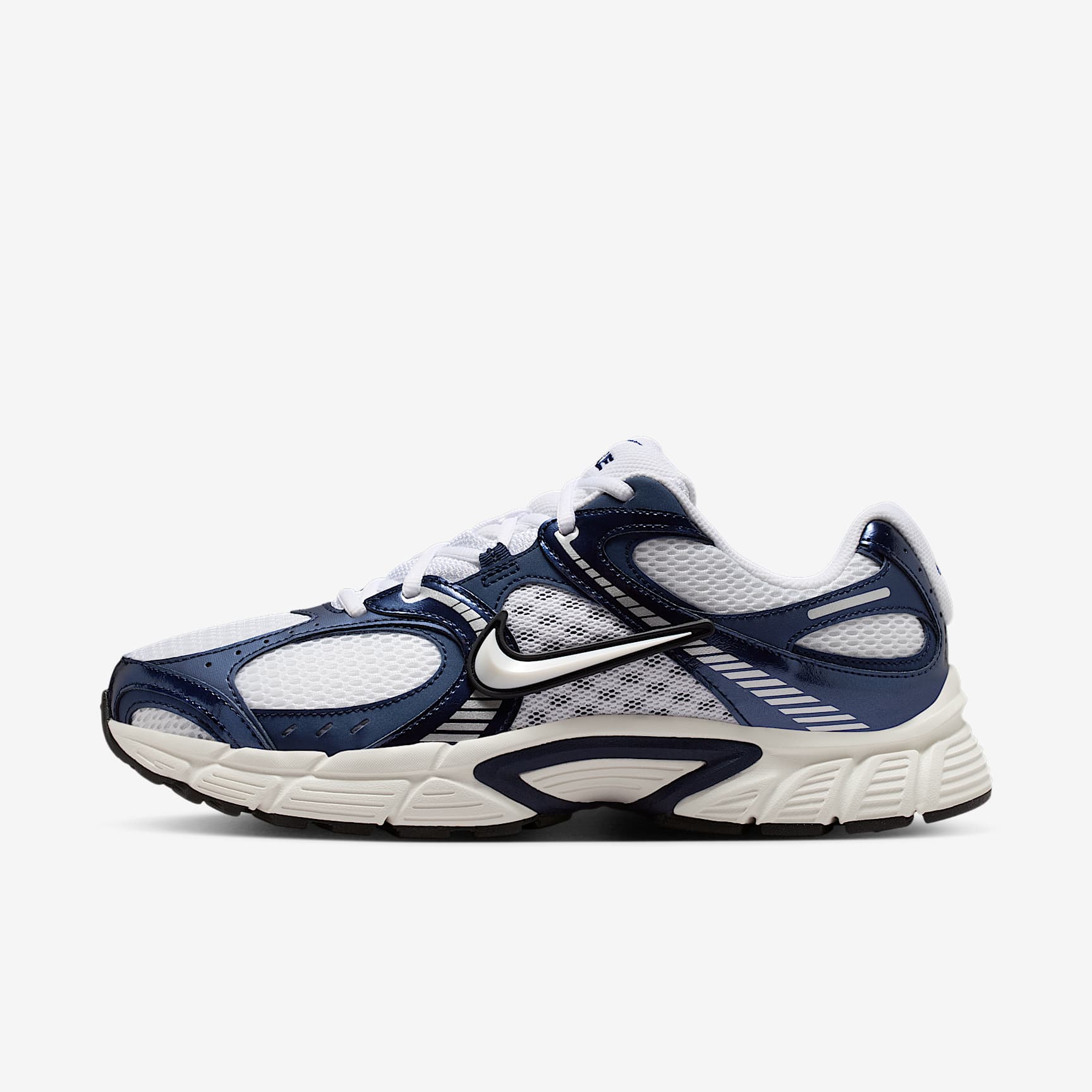 Nike V5 RNR Schuh (Herren) – Weiß/Midnight Navy/Metallic Silver/Weiß