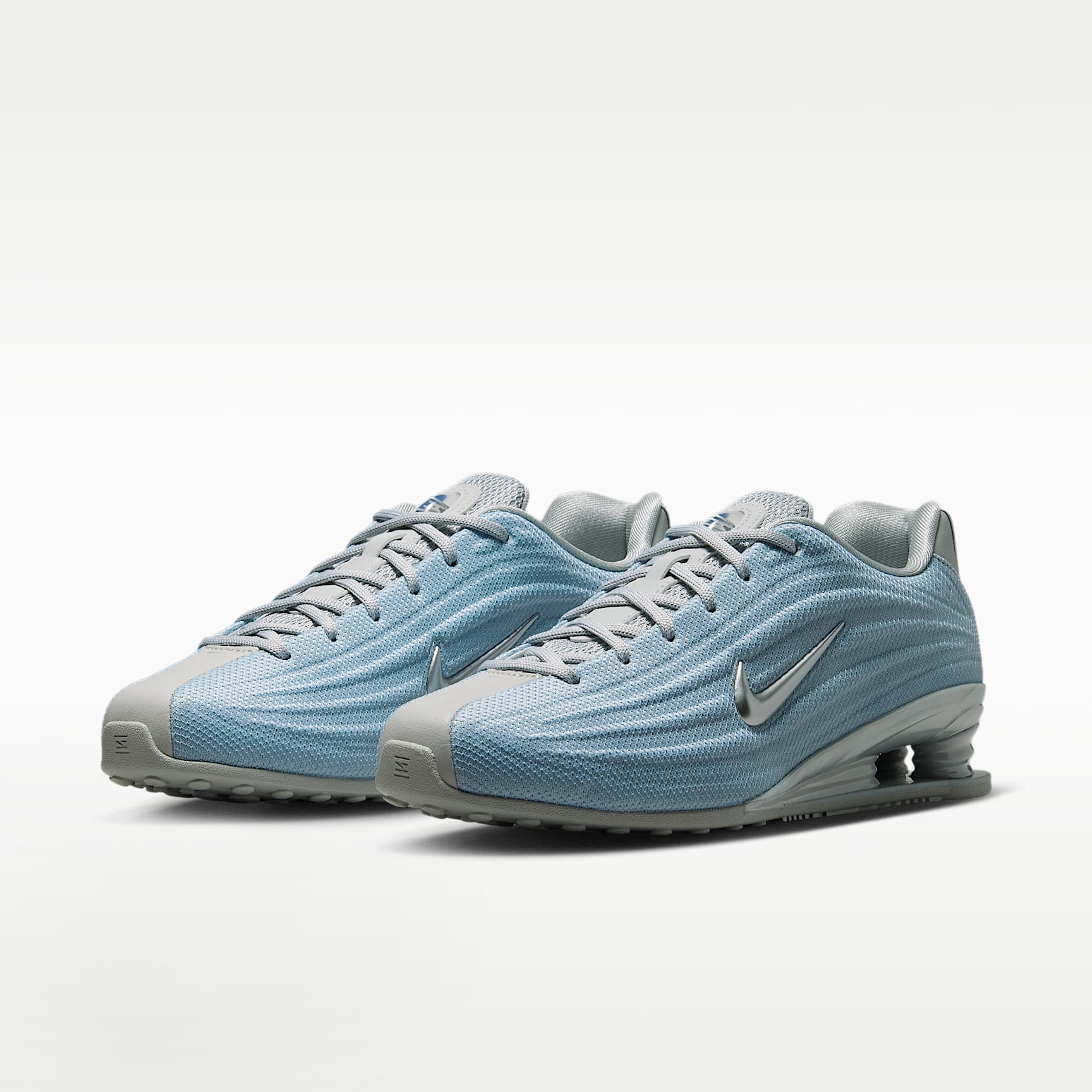 Nike Shox Z Schuh (Damen) – Light Armory Blue/Flat Silver/Grey Fog/Metallic Silver
