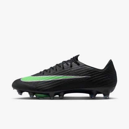 Nike Mercurial Superfly 11 Elite Low-Top-Fußballschuh für Kunstrasen – Schwarz/Schwarz/Illusion Green