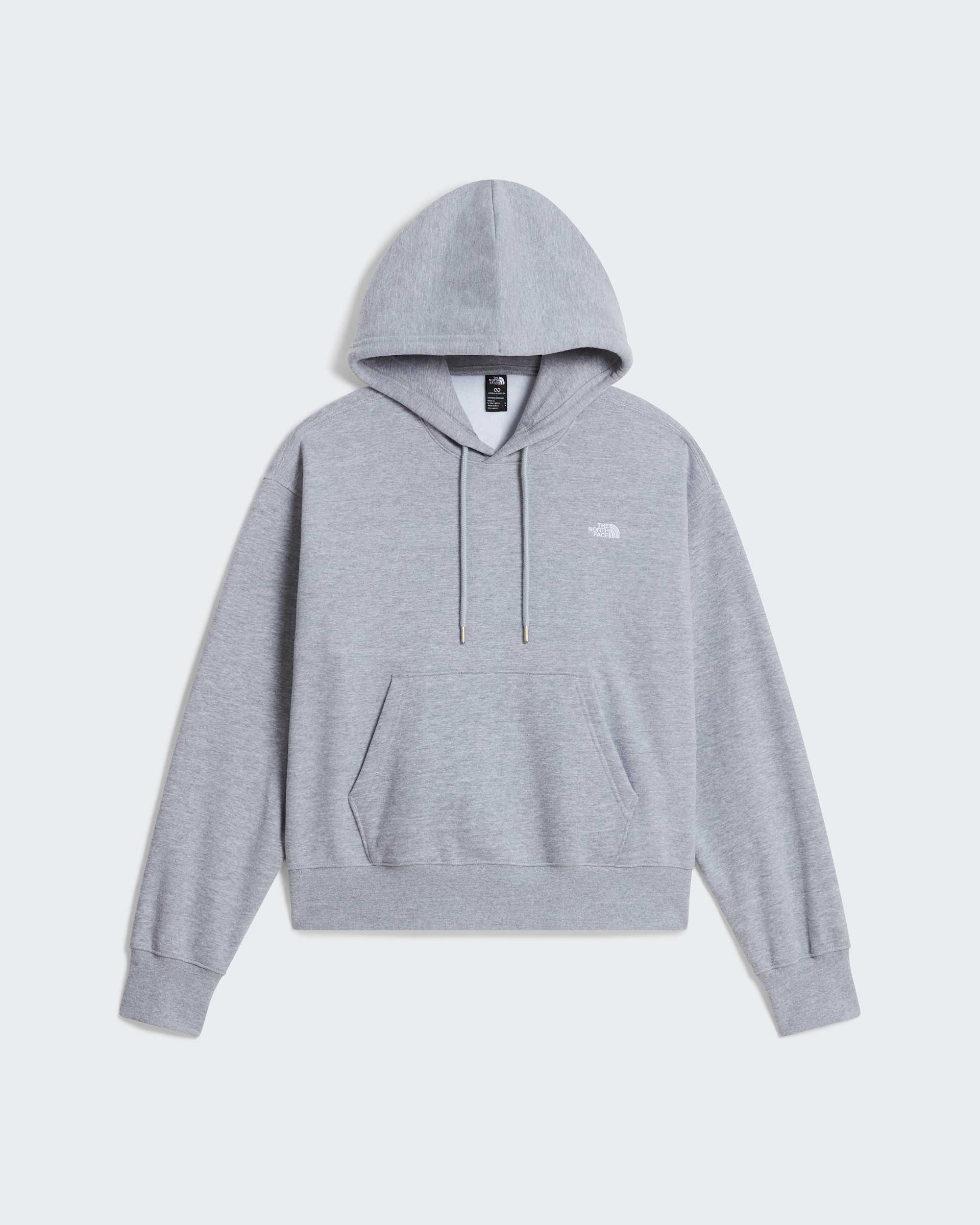 TNF™ Essential Simple Dome Boxy Oversized Hoodie Damen – TNF Pale Grey Heather