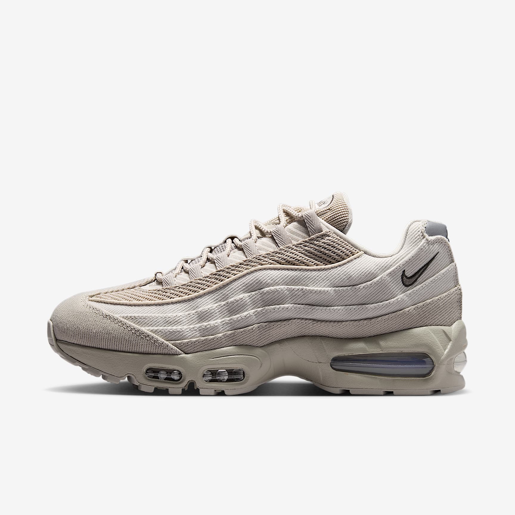 Nike Air Max 95 Big Bubble Schuh (Herren) – Cream II/Light Orewood Brown/Newsprint/Moon Fossil
