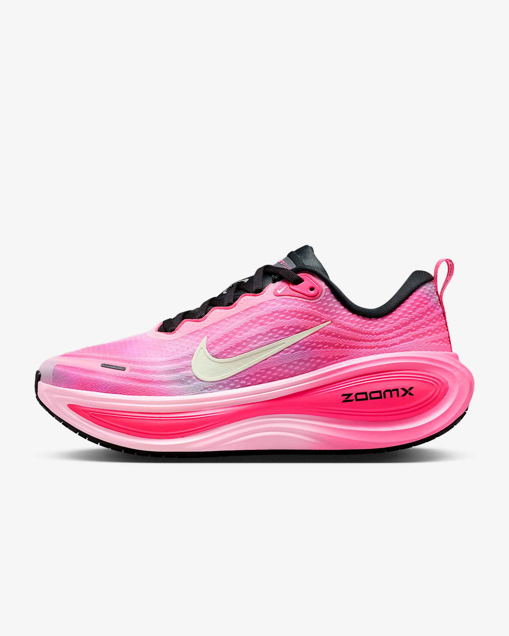 Nike Vomero Plus Straßenlaufschuh (Damen) – Pearl Pink/Pink Glow/Hyper Pink/Summit White