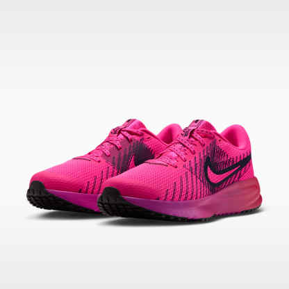 Nike Run Defy Straßenlaufschuh (Damen) – Hyper Pink/Fuchsia Blast/Laser Crimson/Schwarz