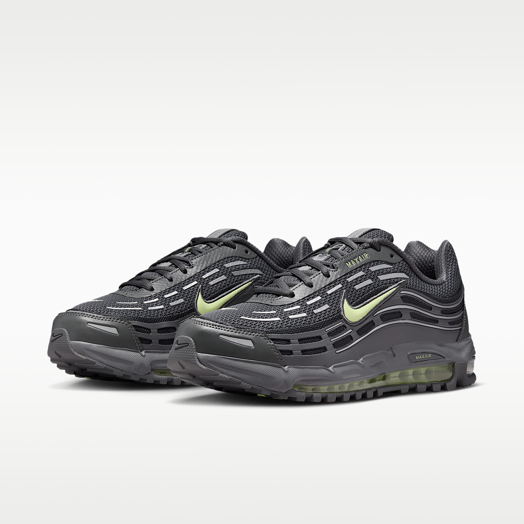 Nike Air Max TL 2.5 Schuh (Herren) – Iron Grey/Dark Smoke Grey/Metallic Silver/Light Liquid Lime
