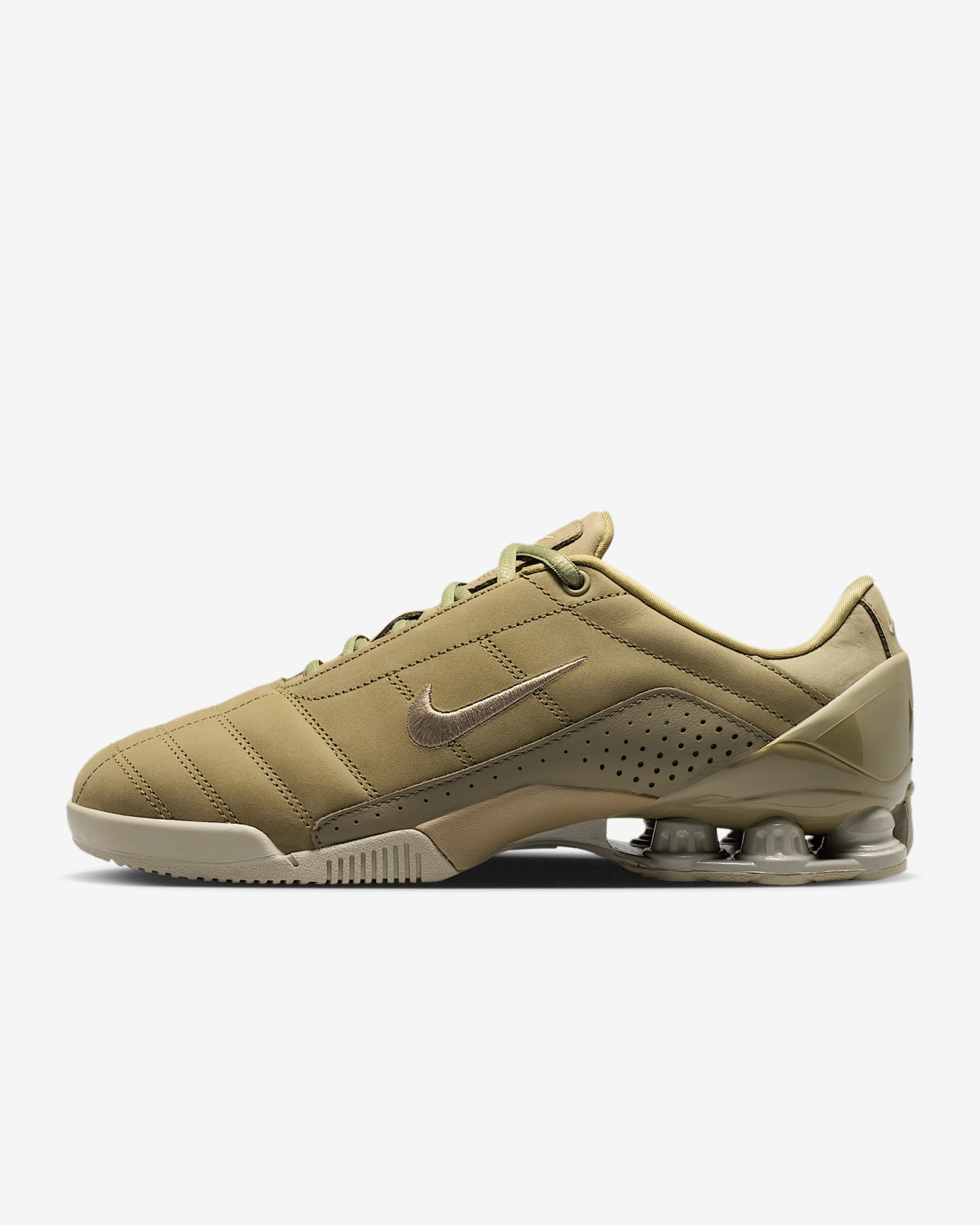 Nike Total 90 Shox Magia Damenschuh – Neutral Olive/Matte Olive/Stone/Metallic Silver