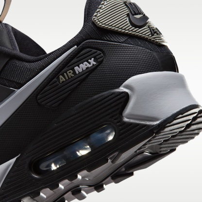 Nike Air Max 90 Drift Schuh (Herren) – Schwarz/Dark Stucco/Reflect Silver/Wolf Grey