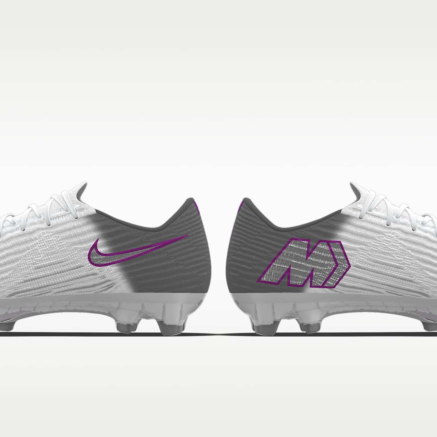 Nike Mercurial Superfly 11 Elite By You personalisierbarer Low-Top-Fußballschuh für normalen Rasen – Weiß/Weiß [7877710227]