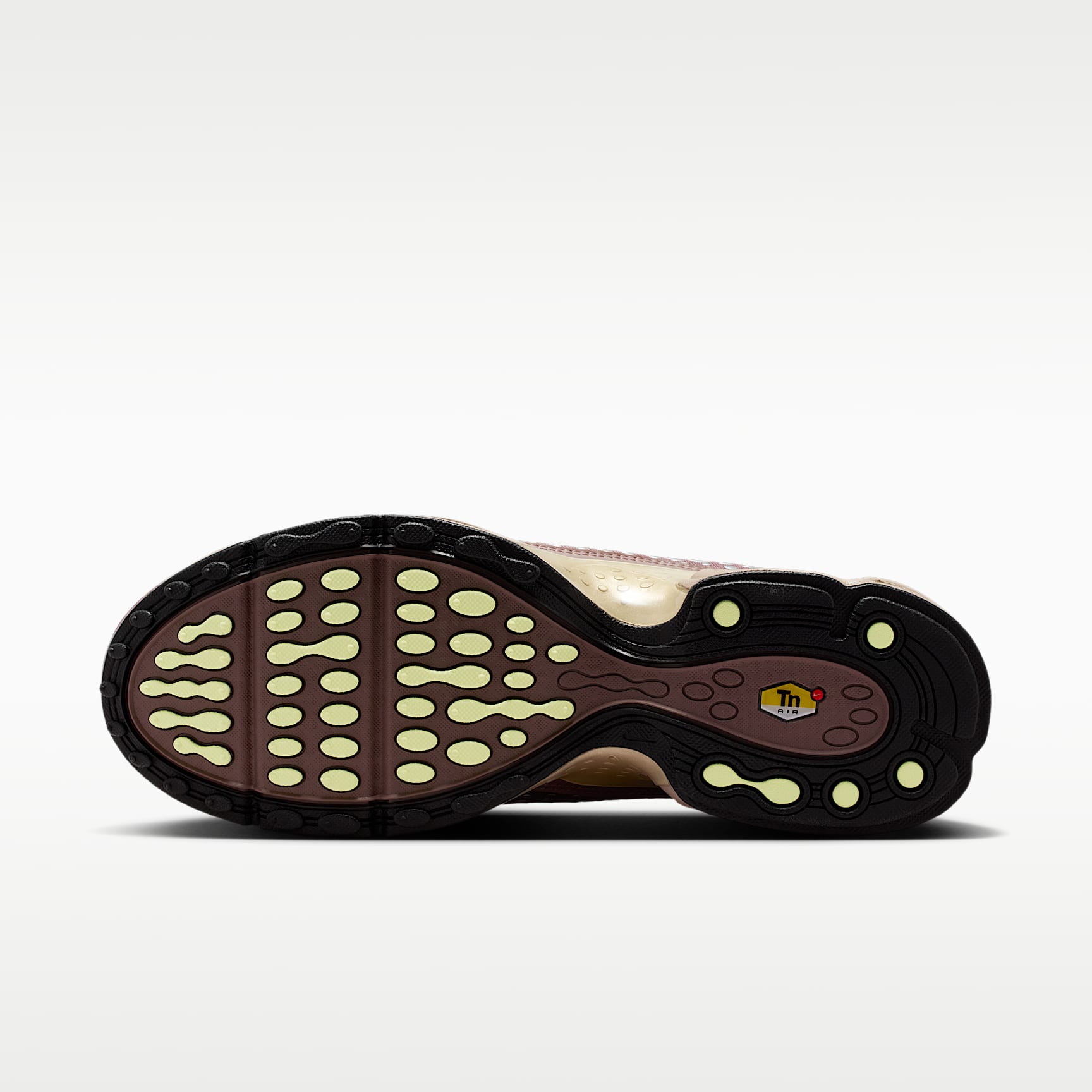 Nike Air Max Plus VII Schuh (Herren) – Plum Eclipse/Metallic Gold Grain/Schwarz/Barely Volt