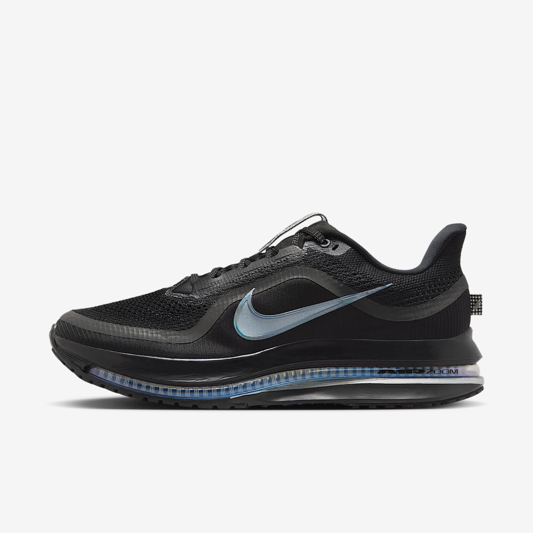 Nike Pegasus Premium Straßenlaufschuh (Herren) – Schwarz/Metallic Silver/Schwarz