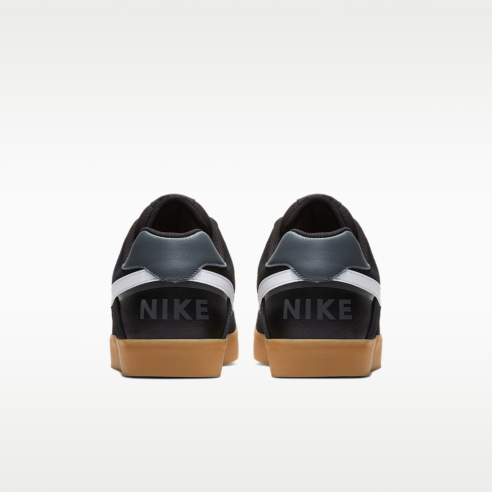 Nike SB Delta Force Vulc Herren-Skateboardschuh – Schwarz/Gum Light Brown/Dark Grey/Weiß