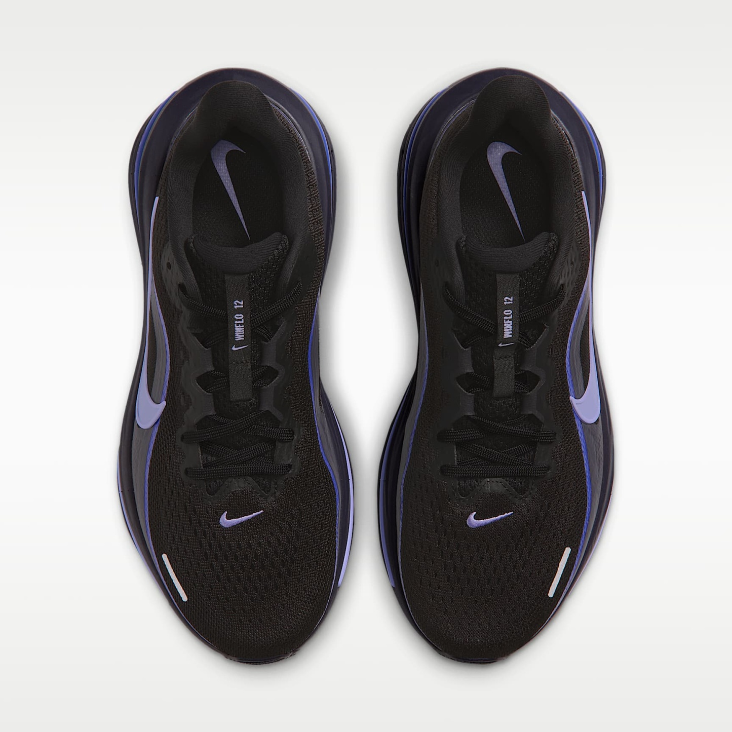Nike Winflo 12 Straßenlaufschuh (Damen) – Schwarz/Gridiron/Persian Violet/Purple Pulse
